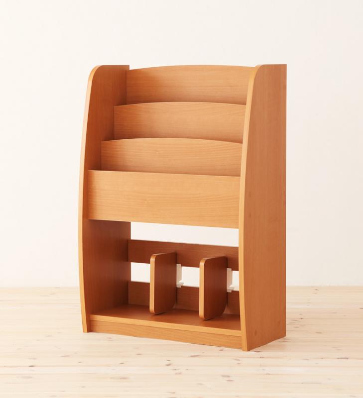 CREA クレアシリーズ 棚付絵本ラック 幅63cm 商品追加画像13