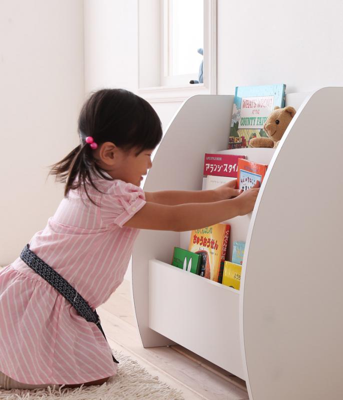 CREA クレアシリーズ 棚付絵本ラック 幅63cm 商品追加画像24