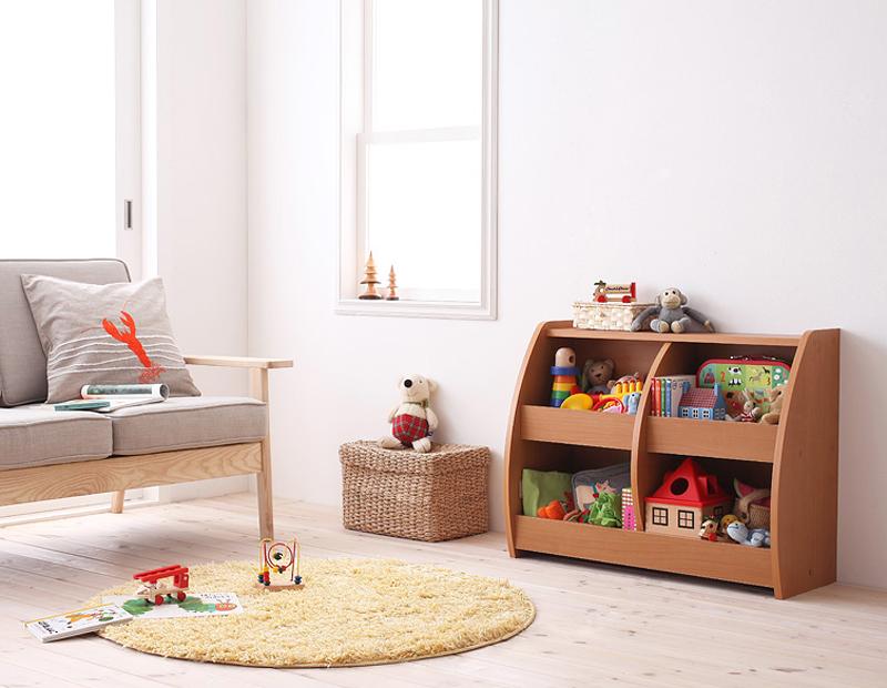 CREA クレアシリーズ 棚付絵本ラック 幅63cm 商品追加画像67