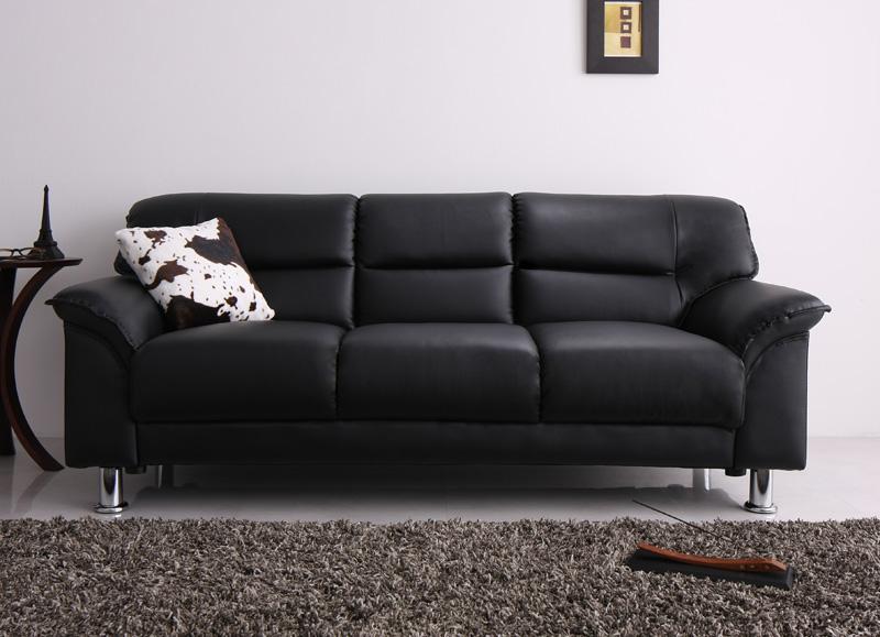 シンプルモダンシリーズ BLACK ブラック ソファ 商品追加画像4