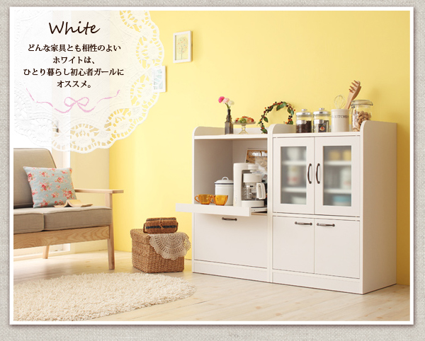 ミニキッチン収納シリーズ amitie アミティエ ミニ食器棚 商品説明画像11