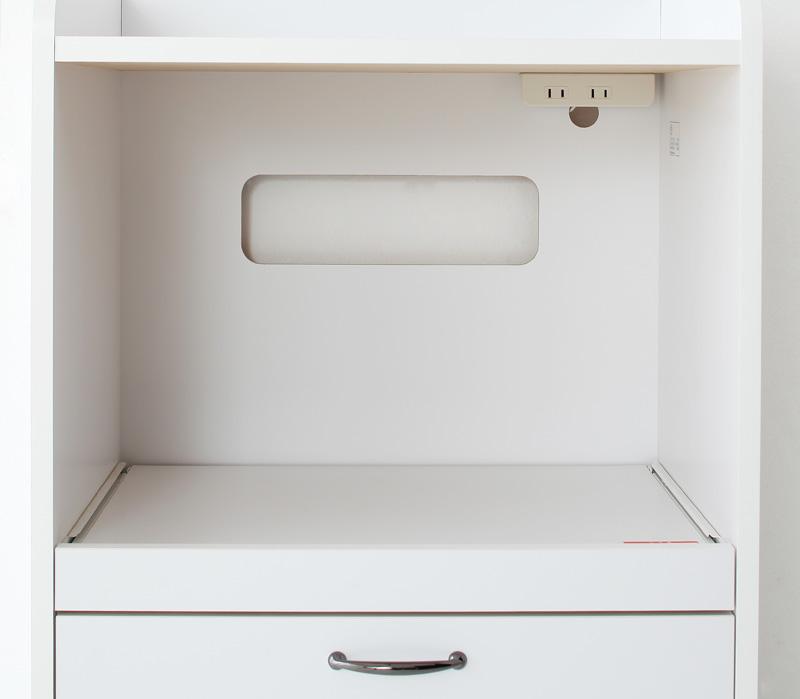 ミニキッチン収納シリーズ amitie アミティエ ミドル食器棚 商品追加画像2