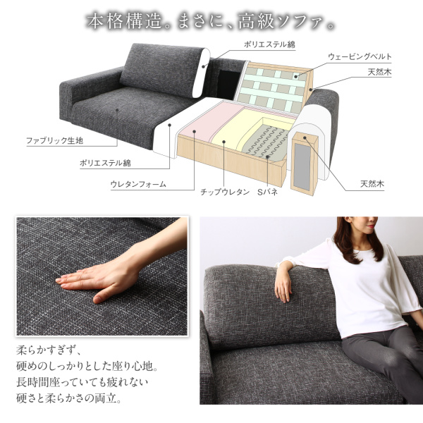 フロアソファ Lucy ルーシー | 家具専門店どあどあ(西山商店)