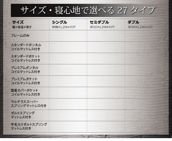 モダンライト・コンセント収納付きベッド Modellus モデラス 商品説明画像11