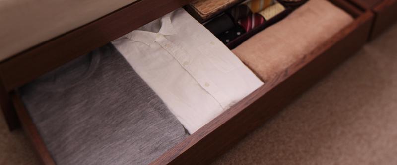 棚・コンセント付き収納ベッド S.leep エス・リープ 商品追加画像20
