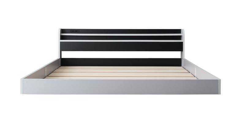 二段の棚・コンセント付きフロアベッド W.LAYER ダブル・レイヤー 商品追加画像12