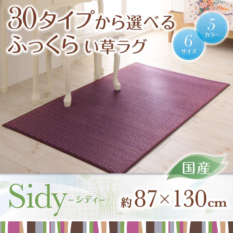 30タイプから選べる国産ふっくらい草ラグ Sidy シディ 商品追加画像21