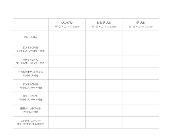 照明・コンセント付きチェストベッド Infinita インフィニタ 商品説明画像36