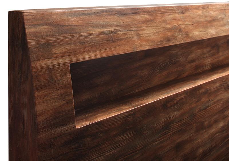 棚・コンセント付きユーズドデザインすのこベッド Jack-Timber ジャック・ティンバー 商品追加画像2