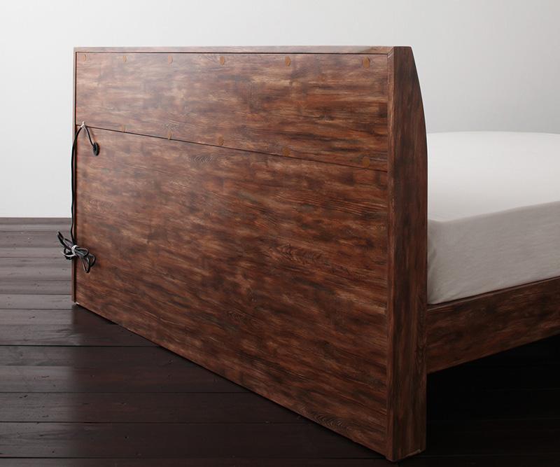 棚・コンセント付きユーズドデザインすのこベッド Jack-Timber ジャック・ティンバー 商品追加画像17
