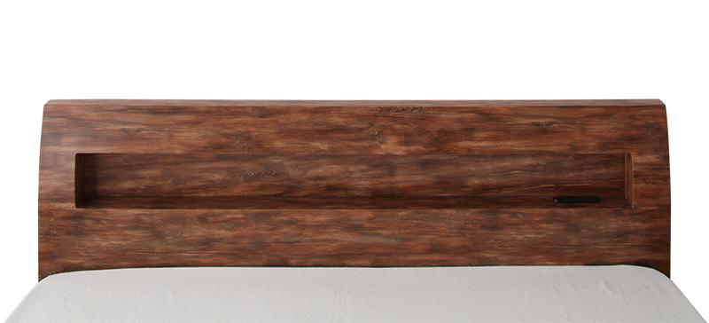 棚・コンセント付きユーズドデザインすのこベッド Jack-Timber ジャック・ティンバー 商品追加画像19
