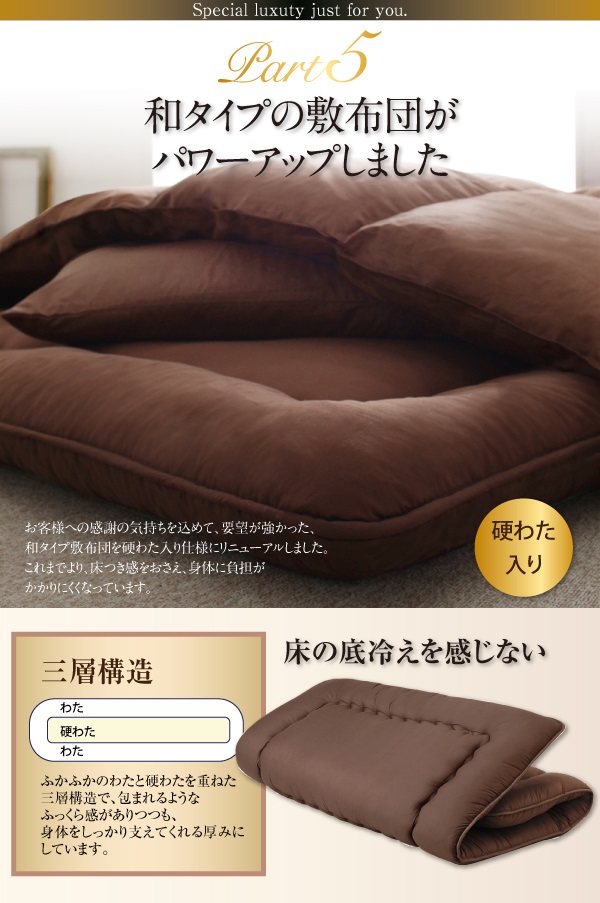 羽毛布団8点セット Amandy アマンディ 商品説明画像13