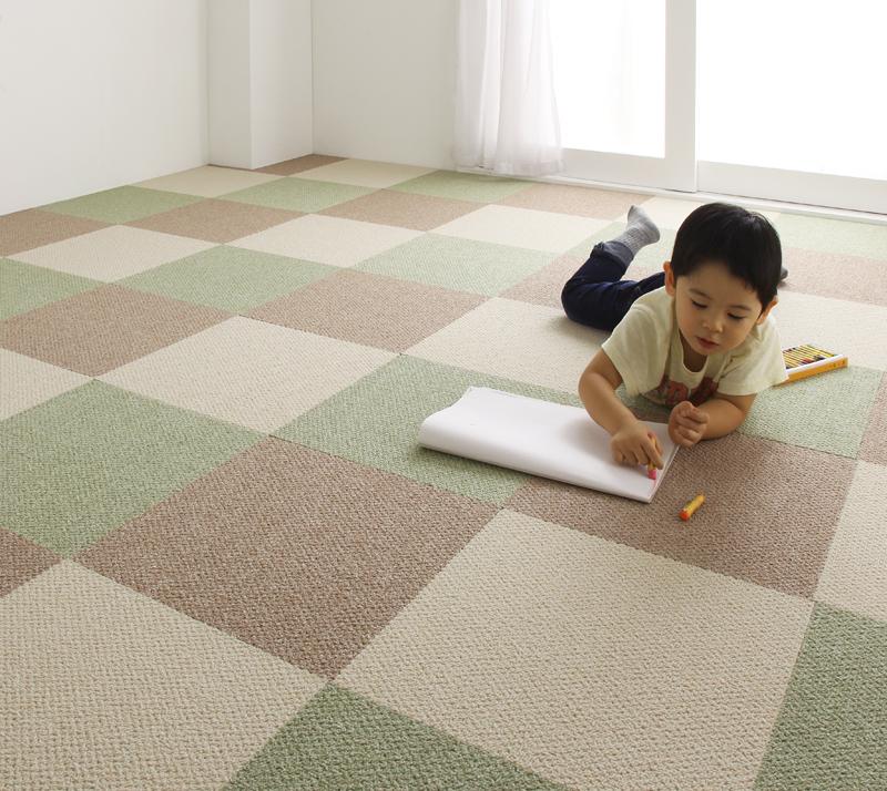 防音・防ダニ・防炎・制電機能付きタイルカーペット silenta シレンタ 商品追加画像11