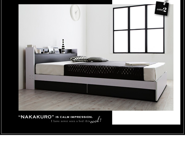 棚・コンセント付き収納ベッド MONO-BED モノ・ベッド 商品説明画像5