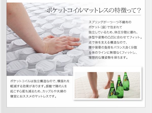 棚・コンセント付き収納ベッド Sign サイン 商品説明画像16