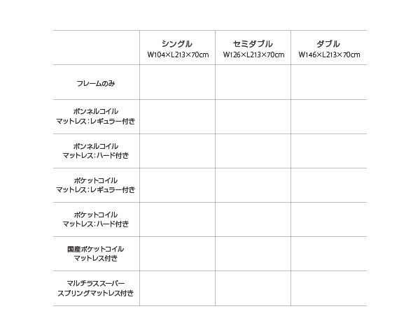 棚・コンセント付き収納ベッド Coty コティ 商品説明画像29