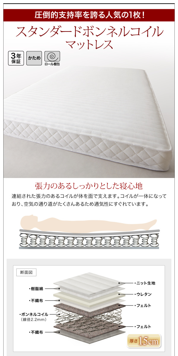 棚・コンセント付きフロアベッド IDEAL アイディール | 家具専門店ど