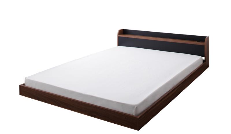 棚・コンセント付きバイカラーデザインフロアベッド DOUBLE-Wood ダブルウッド 商品追加画像9