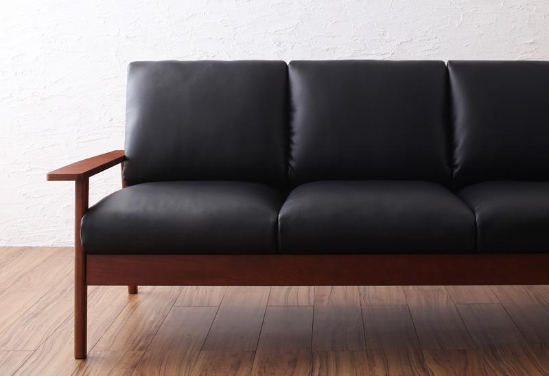 天然木シンプルデザイン木肘ソファ MUKU-brown ムク・ブラウン 商品追加画像3