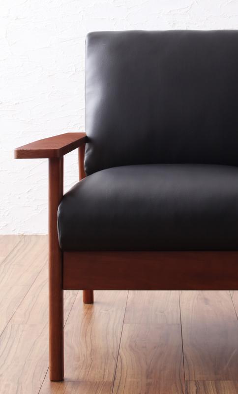 天然木シンプルデザイン木肘ソファ MUKU-brown ムク・ブラウン 商品追加画像18