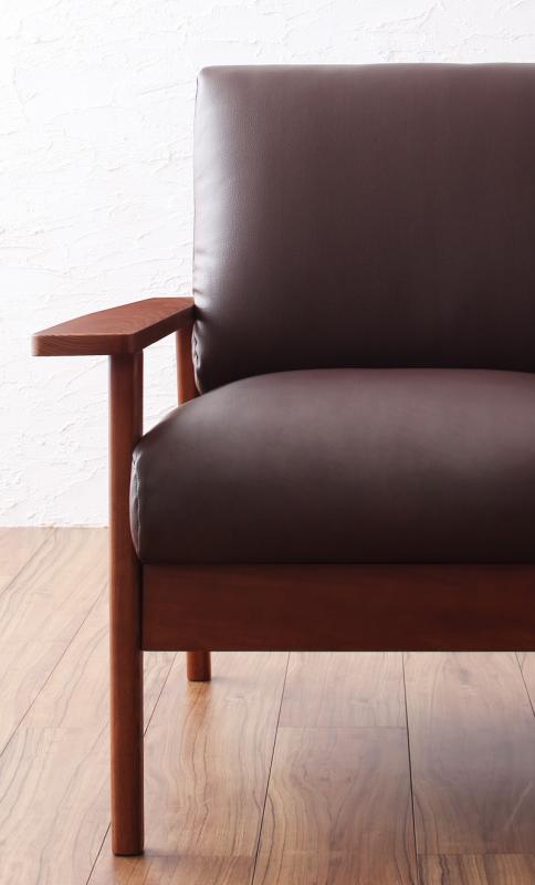 天然木シンプルデザイン木肘ソファ MUKU-brown ムク・ブラウン 商品追加画像19