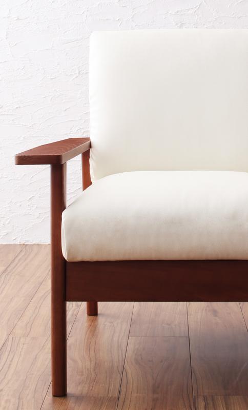 天然木シンプルデザイン木肘ソファ MUKU-brown ムク・ブラウン 商品追加画像20