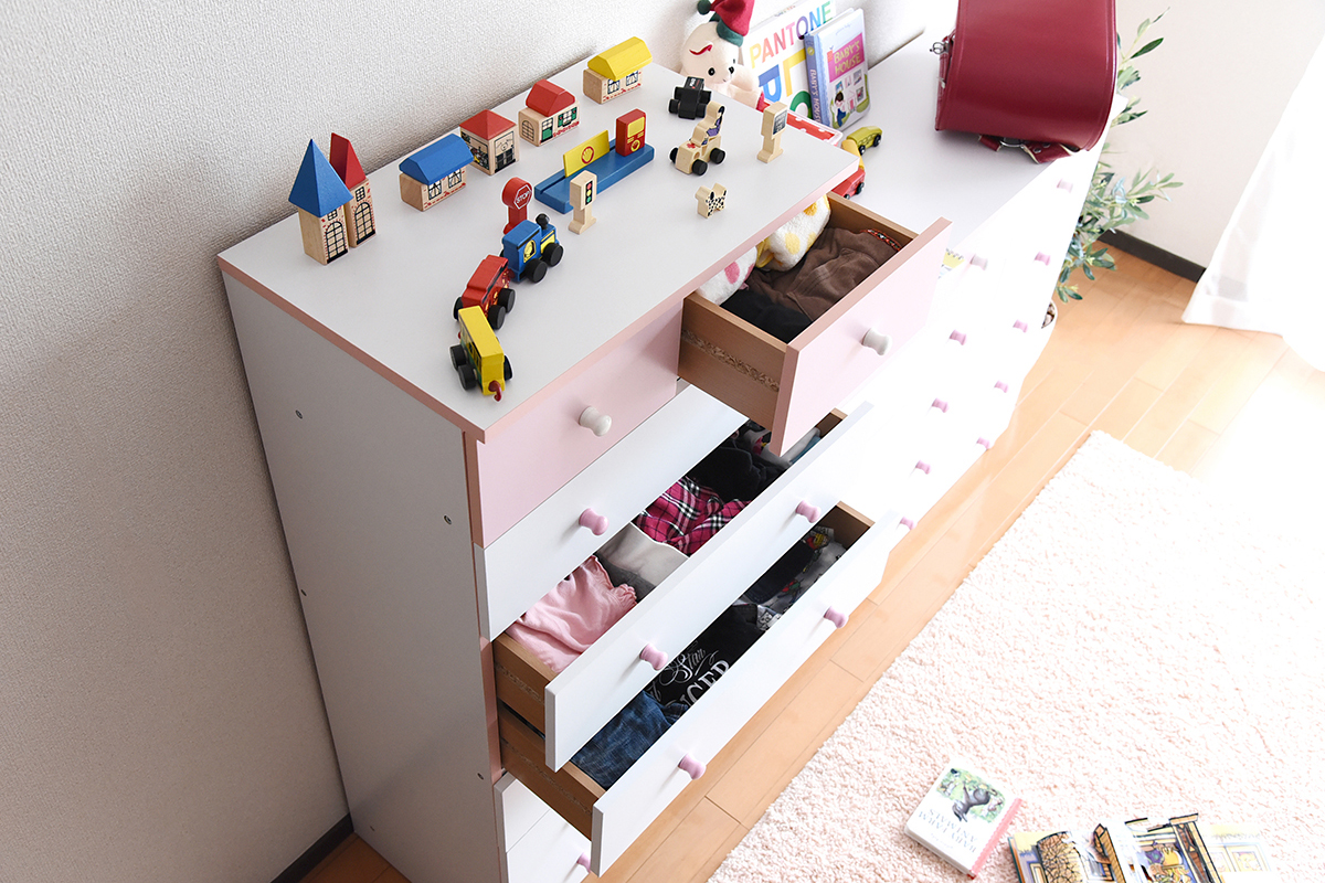カジュアルチェスト 5段ワイドチェスト fr-013 商品追加画像7