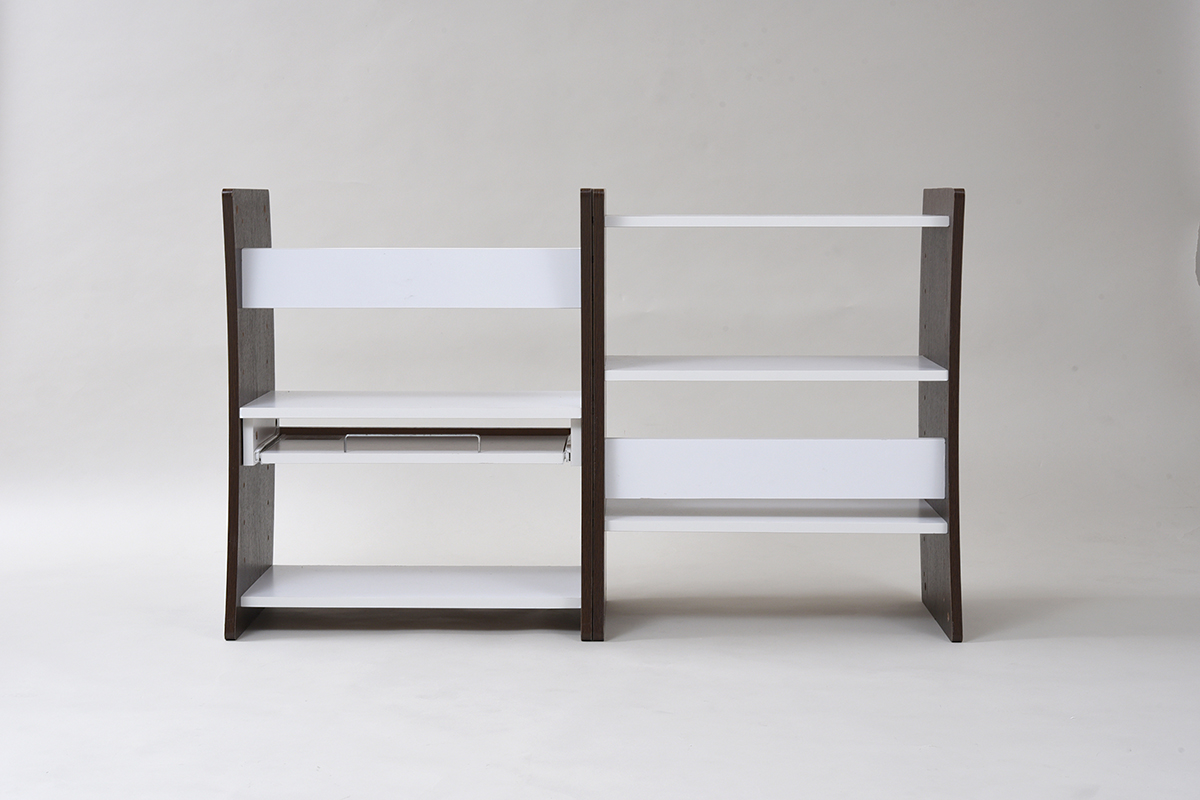 4WAYパソコンデスク wavy FWD-0208 商品追加画像19
