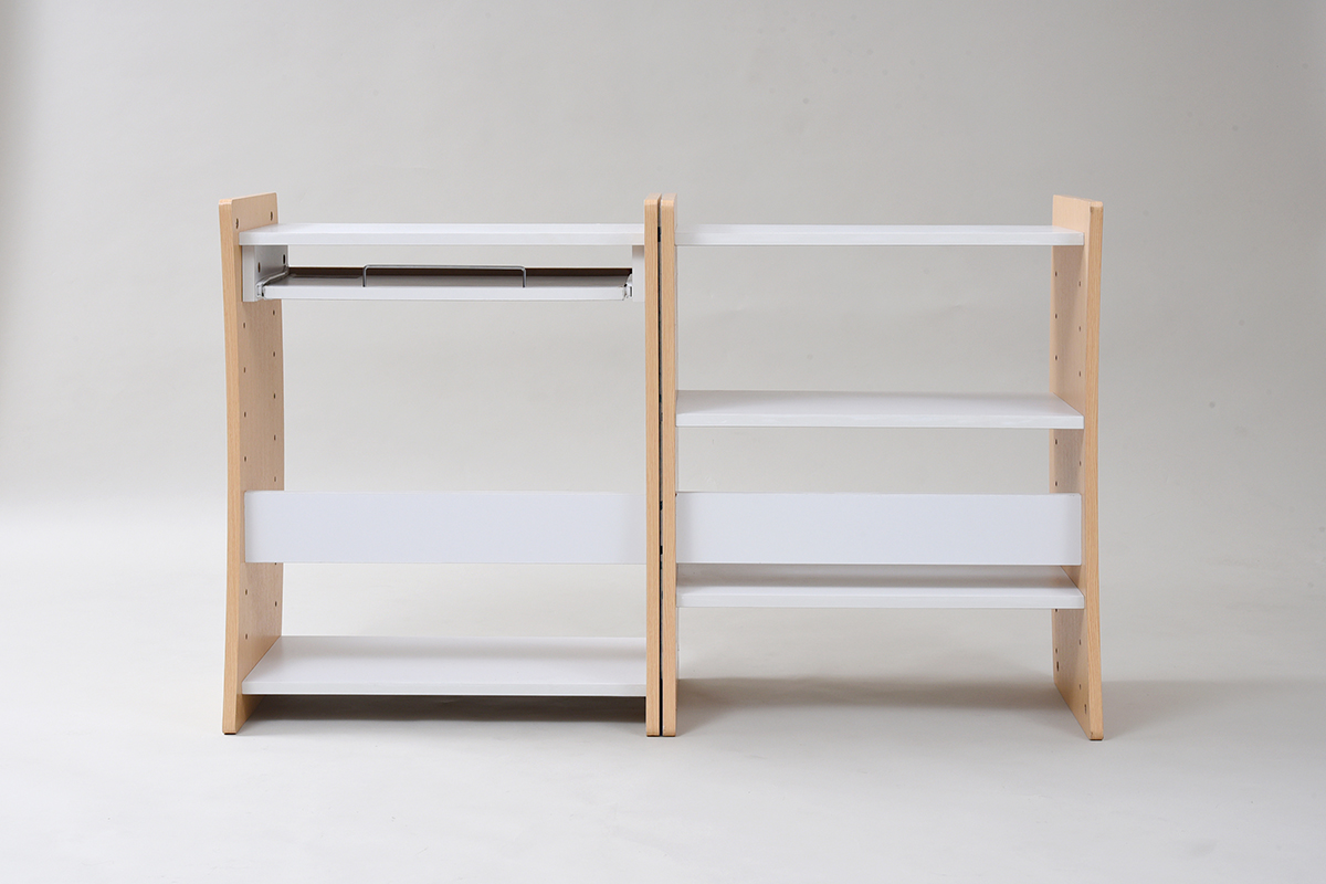 4WAYパソコンデスク wavy FWD-0208 商品追加画像41