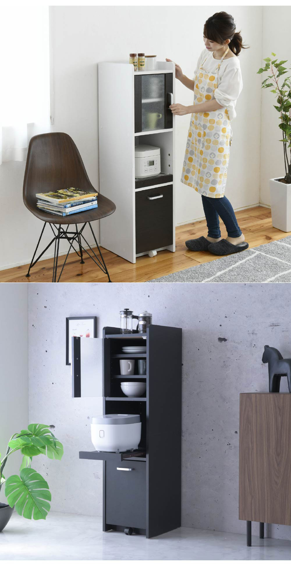 スマートキッチンシリーズ 扉タイプ 高さ120cm 商品説明画像2