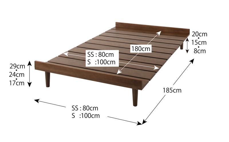 ショート丈北欧デザインベッド Niels ニエル 商品追加画像1