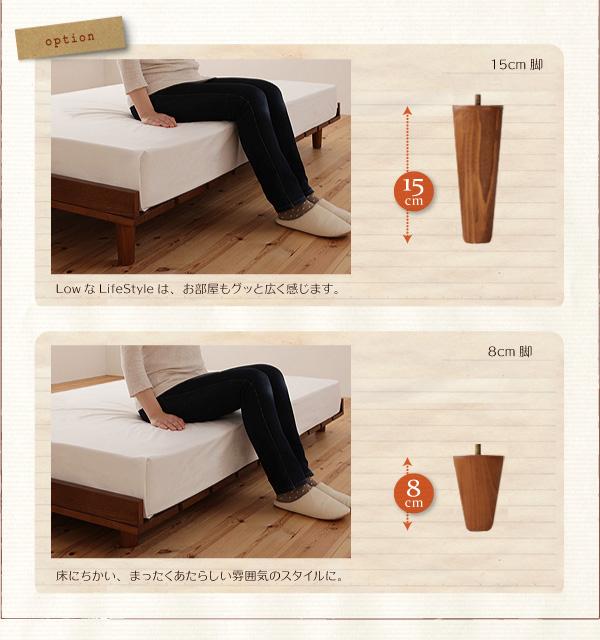 北欧デザインベッド Kaleva カレヴァ 商品説明画像8