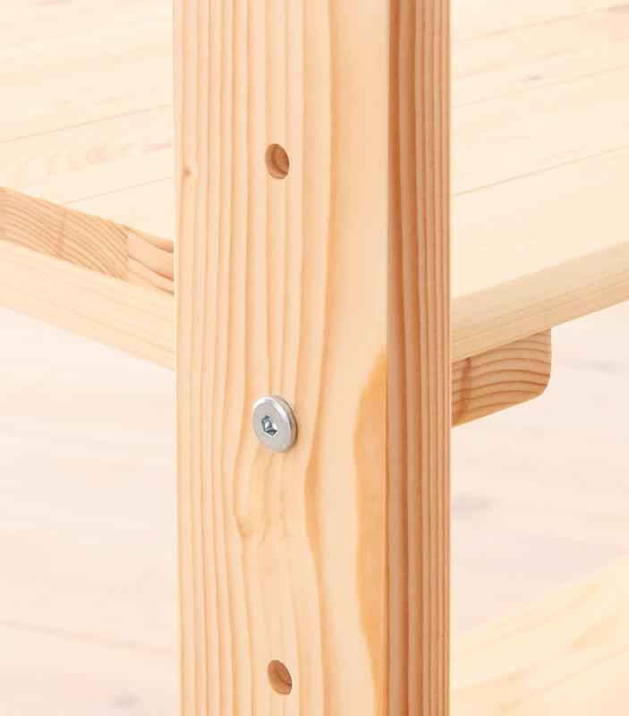 天然木シンプルデザインキッズ家具シリーズ Primaria プリマリア ハンガーラック/連結棚3枚 商品追加画像17