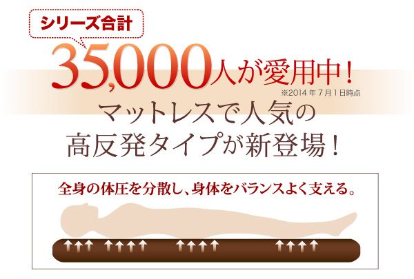 ボリューム布団6点セット FLOOR フロア 高反発タイプ 商品説明画像2