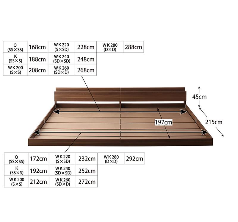 大型モダンフロアベッド LAUTUS ラトゥース 商品追加画像26