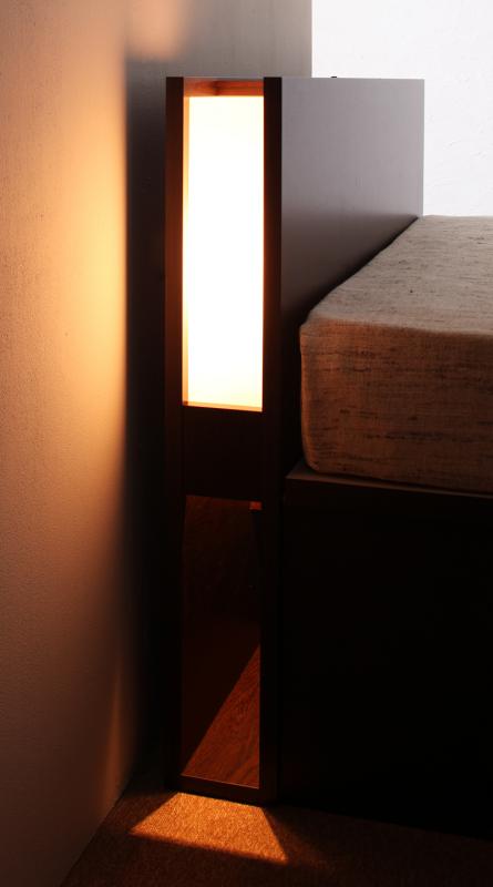 開閉タイプが選べるガス圧式跳ね上げ収納ベッド 夕月 ユフヅキ 商品追加画像24