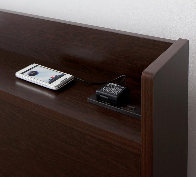 シンプル大容量収納庫付きすのこベッド Open-Storage オープンストレージ 商品追加画像6