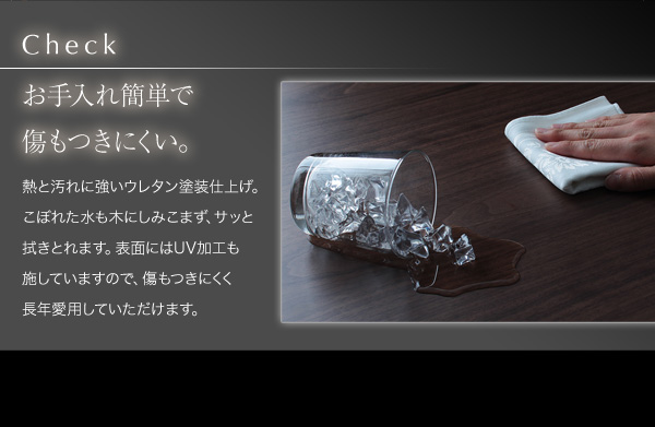 モダンデザインフラットヒーターこたつテーブル Valeri ヴァレーリ 商品説明画像12