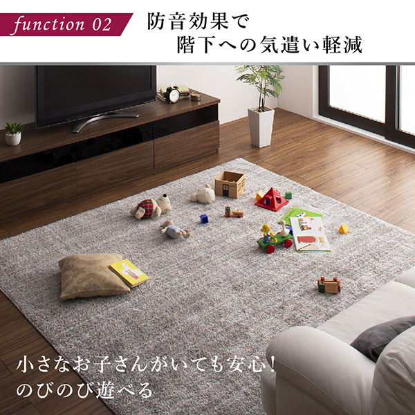 グラデーションミックスシャギーラグ rayures レイユール 商品説明画像11