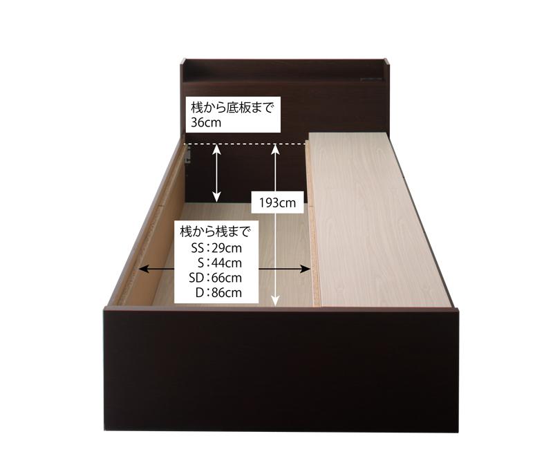 コンセント付きチェストベッド Spass シュパース 商品追加画像28
