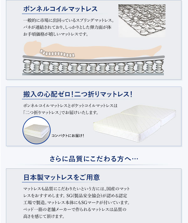 可動棚付きヘッドボード・収納ベッド BRUXA ブルーシャ 商品説明画像8