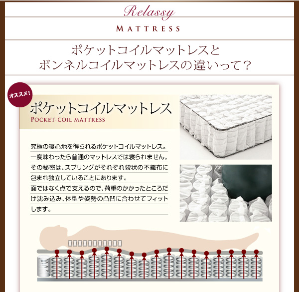クッション・フラップテーブル付き収納ベッド Relassy リラシー 商品説明画像8