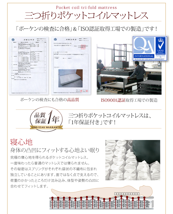 コンセント、収納ヘッドボード付きチェストベッド Blenda ブレンダ 商品説明画像17