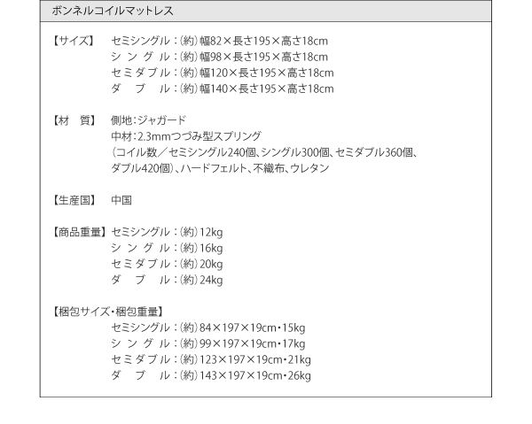 コンセント、収納ヘッドボード付きチェストベッド Blenda ブレンダ 商品説明画像39