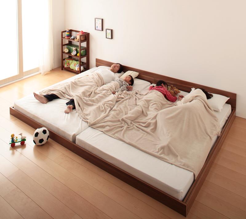 シンプルデザイン大型フロアベッド Grati グラティー 商品追加画像8