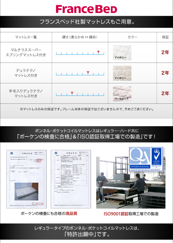 モノトーンバイカラーデザイン棚・コンセント付きフロアベッド Frieden フリーデン 商品説明画像12