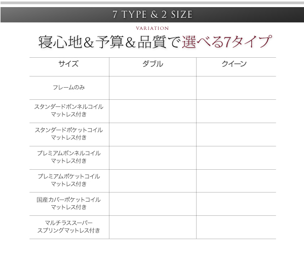 棚・コンセント付きデザインすのこベッド Quartz クォーツ 商品説明画像12