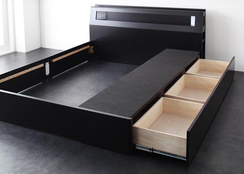モダンライト・コンセント付き収納ベッド Farben ファーベン 商品追加画像25