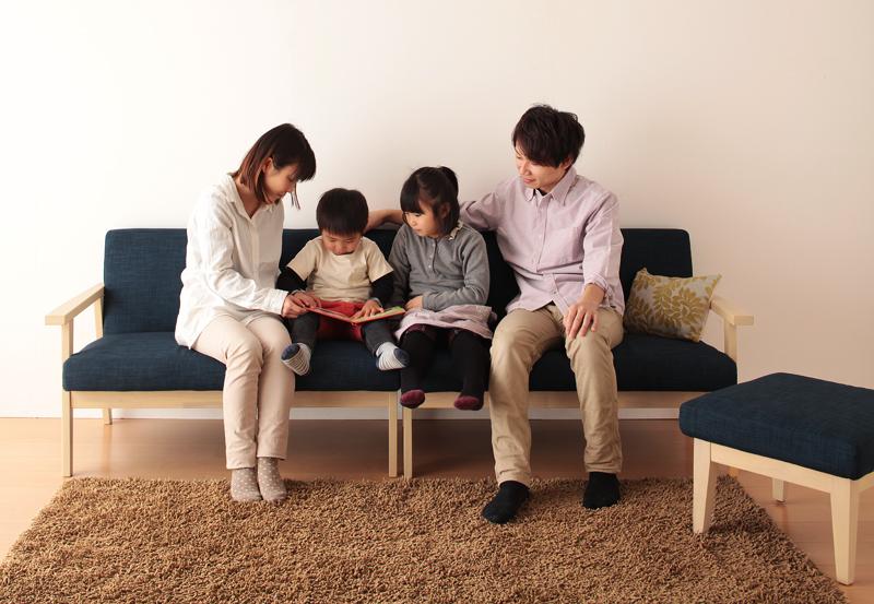 だんらん木肘ソファ Familu ファミル（シェーズロング） 商品追加画像1