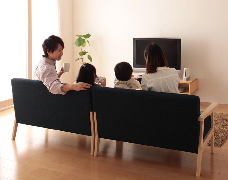 だんらん木肘ソファ Familu ファミル（シェーズロング） 商品追加画像3
